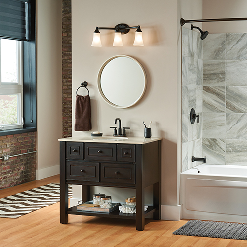 小浴室如何装出大空间?