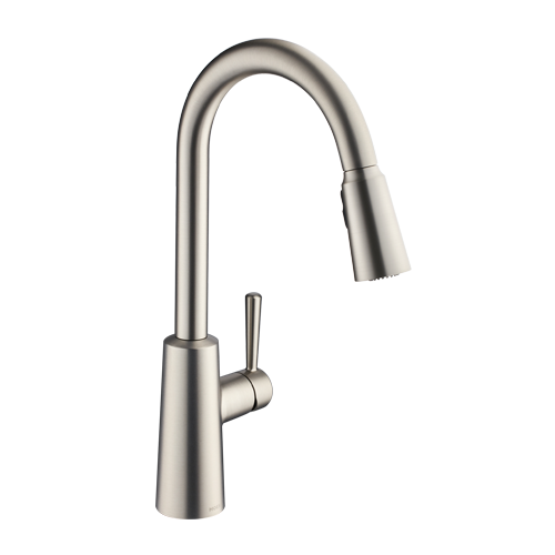 莱丽防指纹下拉式厨房龙头