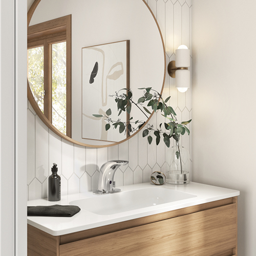 美观实用又耐用 摩恩浴室柜打造心动卫浴空间